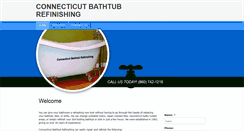 Desktop Screenshot of ctbathtubrefinish.com